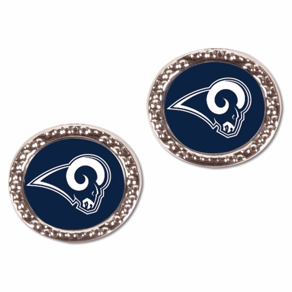 Los Angeles Rams Round Earrings